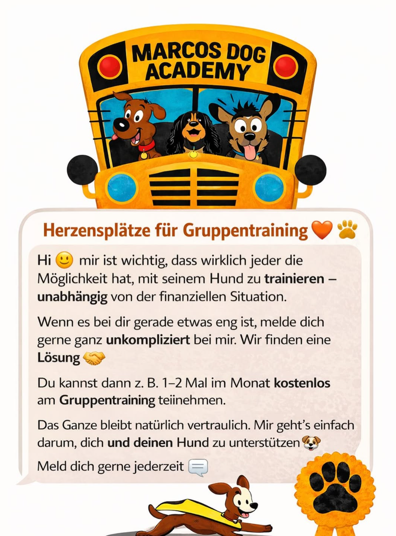 Herzensplätze für Gruppentraining
